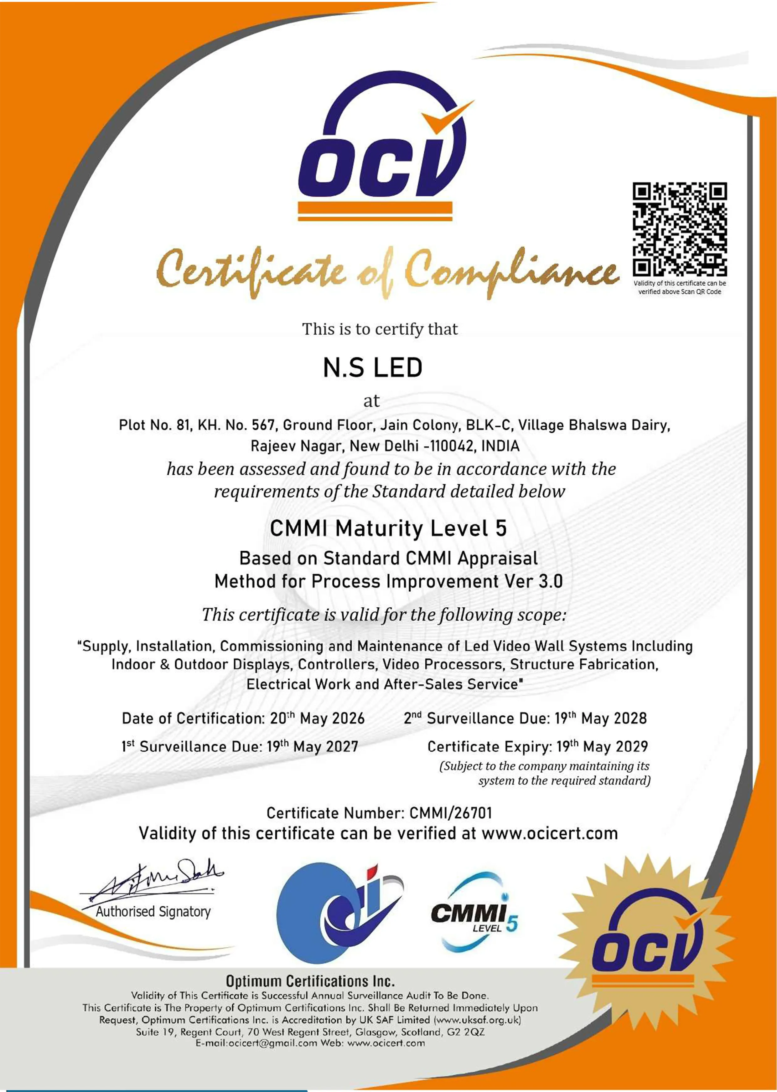 Certificate 3